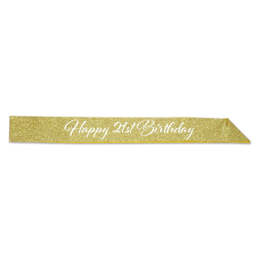 Milestone 21 Birthday Sash 32" | 1ct - Zurchers