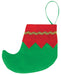 Mini Elf Shoe Christmas Stockings | 6 ct - Zurchers