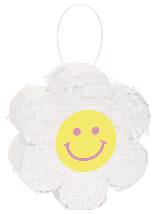 Mini Pinata Happy Face Daisy - Party Supplies