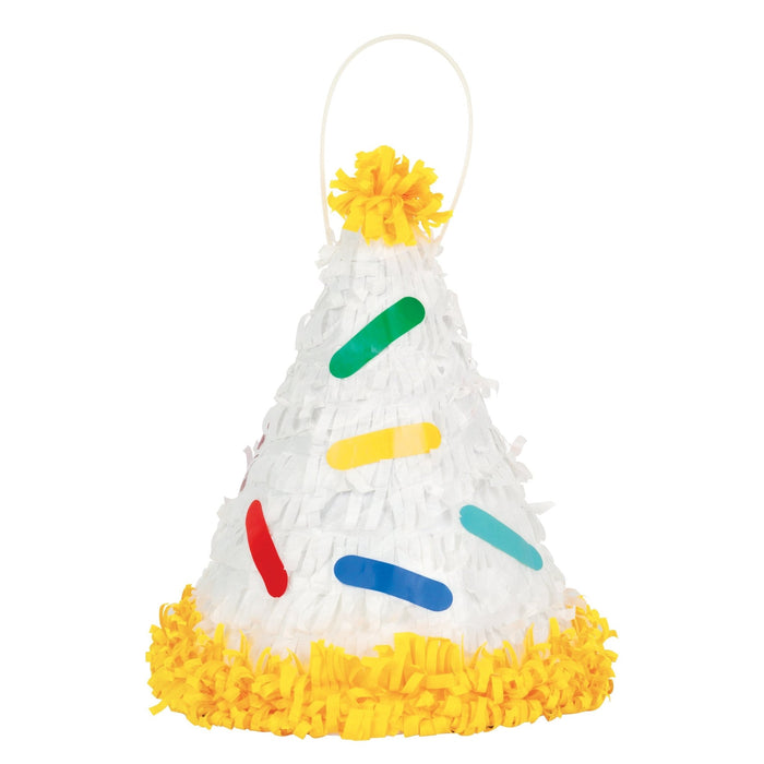 Mini Pinata Party Hat Decoration