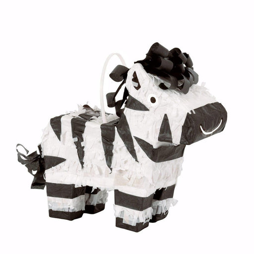 Mini Piñata Zebra Decoration | 1ct