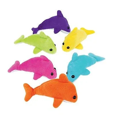 Mini Plush Dolphins | 12ct - Zurchers
