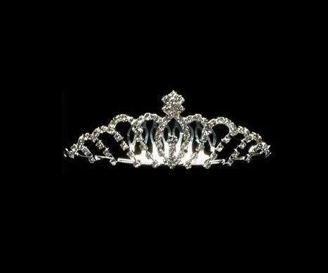 Mini Rhinestone Comb Tiara - Zurchers
