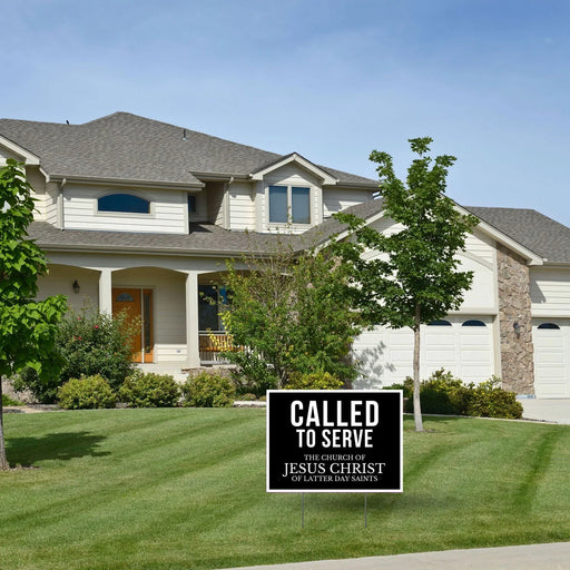 Missionary Called to Serve Yard Sign 24"x 18" | 1 ct - Zurchers