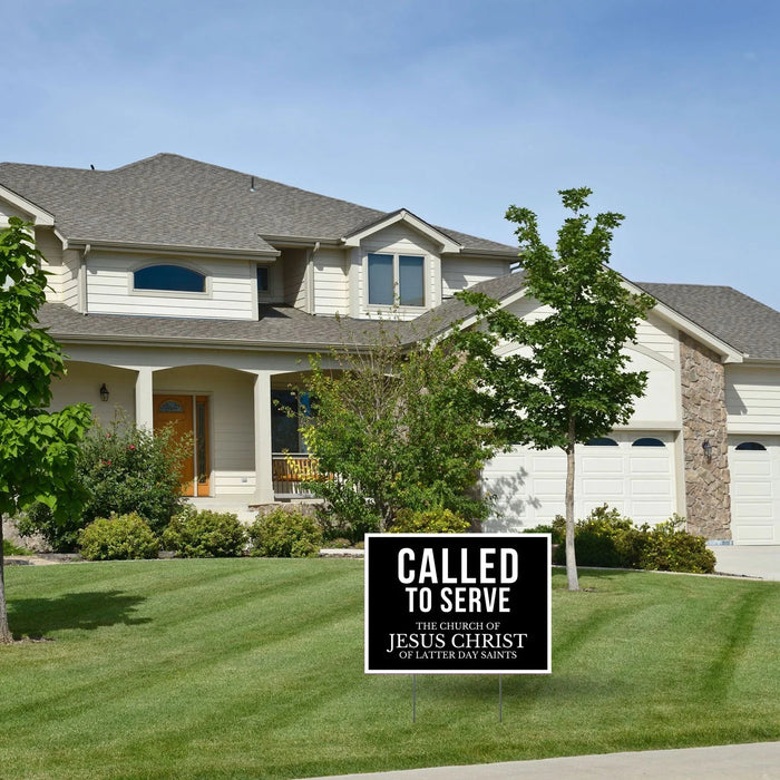 Missionary Called to Serve Yard Sign 24"x 18" | 1 ct - Zurchers