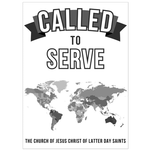 Missionary Called to Serve Banner Black and White 24" x 32" | 1 ct - Zurchers