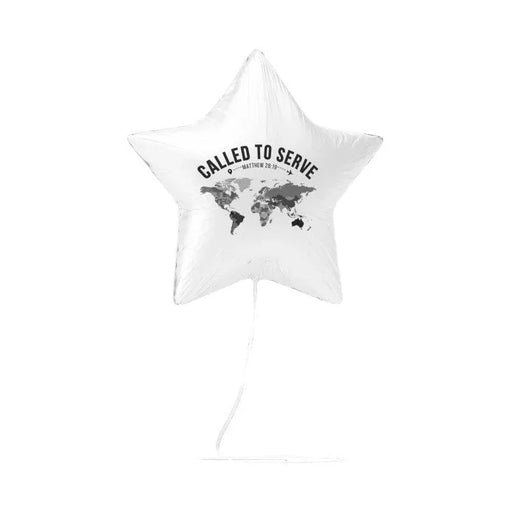 Missionary Called to Serve Black and White Balloon 18" | 1 ct - Zurchers