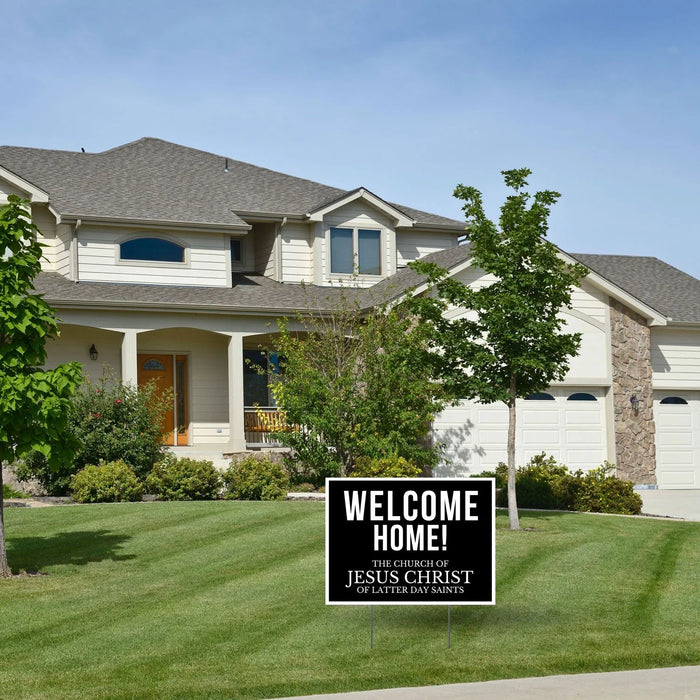 Missionary Welcome Home Yard Sign 24" x 18" | 1 ct - Zurchers