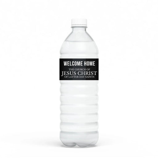 Missionary Welcome Home Water Bottle Label | 12 ct - Zurchers