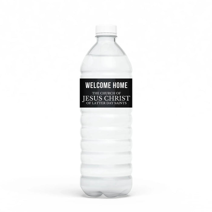 Missionary Welcome Home Water Bottle Label | 12 ct - Zurchers
