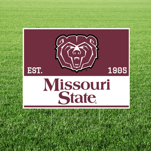 Missouri St Est. 1905 Yard Sign 18x24" | 1ct