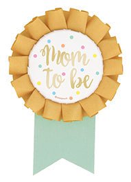 Mom To Be Baby Shower Badge | 1ct