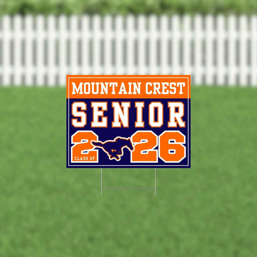 Mountain Crest UT 2026 Senior Yard Sign | 1ct - Zurchers