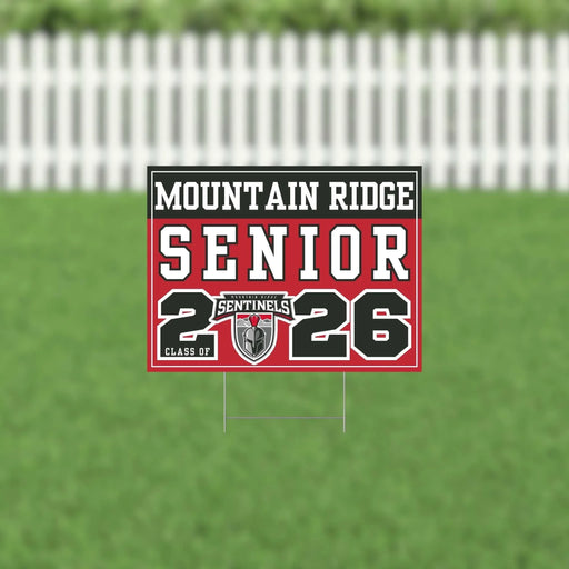 Mountain Ridge UT 2026 Senior Yard Sign | 1ct - Zurchers