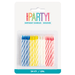 24ct Multi-color Spiral Candles