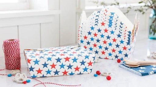 Multi Star To Go Boxes 8" x 5.5" x 2.5" | 6 ct - Zurchers