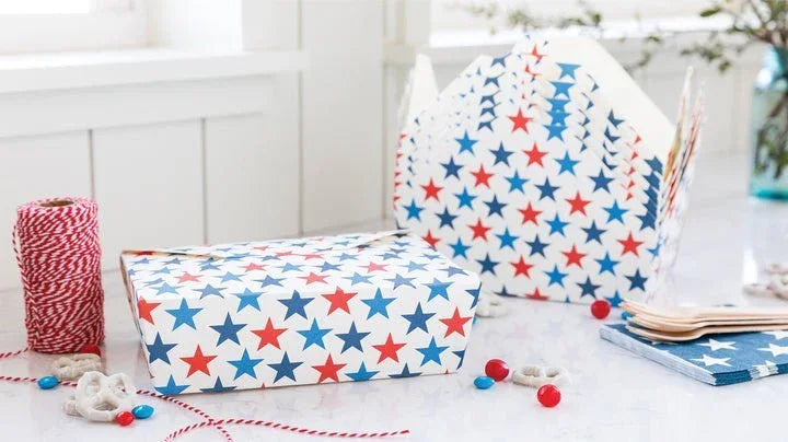Multi Star To Go Boxes 8" x 5.5" x 2.5" | 6 ct - Zurchers
