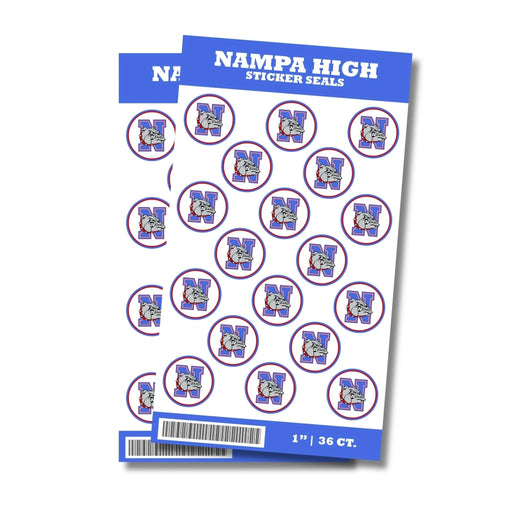 Nampa High School Sticker Seal 1" | 36 ct - Zurchers