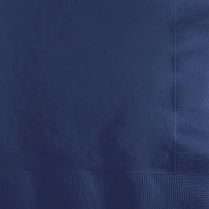 Navy Lunch Napkins | 50ct - Zurchers