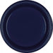 Navy Blue Plastic Dinner Plates 10.5" | 50ct - Zurchers
