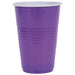 50ct 16oz Cup Neon Purple - Party Supplies
