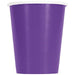 20ct 9oz Paper Cup Neon Purple - Party Supplies