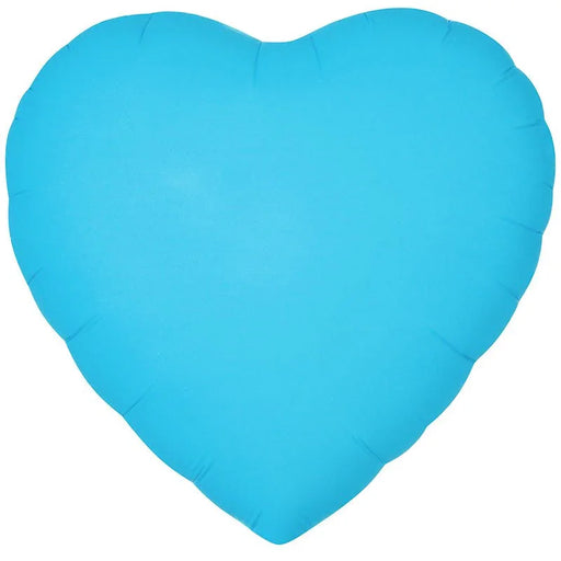 Neon Blue Heart Mylar 18" | 1ct - Zurchers