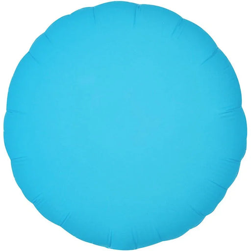 Neon Blue Round Mylar 18" | 1ct - Zurchers
