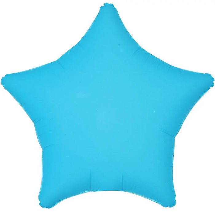 Neon Blue Star Mylar 18 " | 1ct - Zurchers