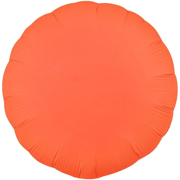 Neon Orange Round Mylar 18" | 1ct - Zurchers