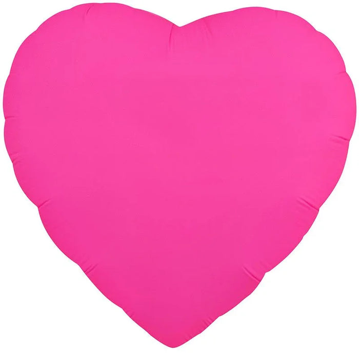 Neon Pink Heart Mylar 18" | 1ct - Zurchers