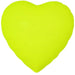 Neon Yellow Heart Mylar 18" | 1ct - Zurchers