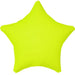 Neon Yellow Star Balloon Mylar 18" | 1ct - Zurchers