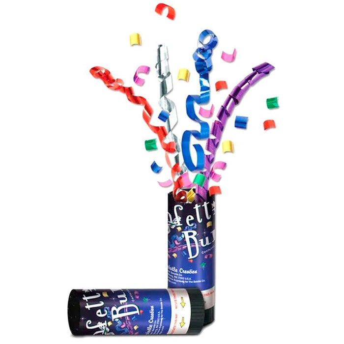 New Year's Confetti Bursts Multi - Color, 4" | 1 ct - Zurchers