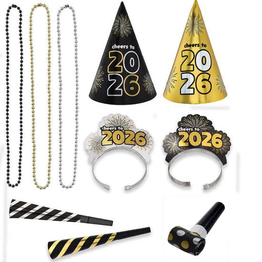 New Years Eve 2026 4 Person Party Kit - Zurchers