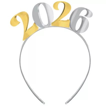New Years Eve 2026 Electroplated Headband 1ct - Zurchers