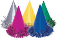 New Year's Fringe Foil Party Hats 7" | 1 ct - Zurchers