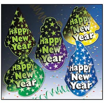 New Year's Midnight Glow Hat Assorted | 1ct - Zurchers