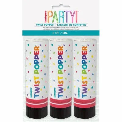 New Year's Party Poppers | 3ct - Zurchers