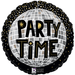 New Year's Party Time Disco Mylar 18" | 1ct - Zurchers
