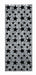 New Year's Silver with Black Stars Gleam 'N Curtain 8'x3' | 1ct - Zurchers