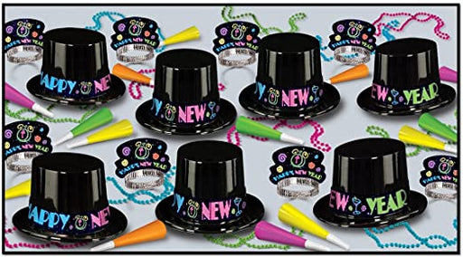 New Year's The Neon Party Kit | 10 people - Zurchers