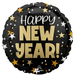 New Year's Top Hat Bash Happy New Year Mylar 18" | 1ct - Zurchers