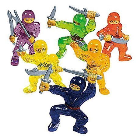 Ninja Warriors Figures | 48ct - Zurchers