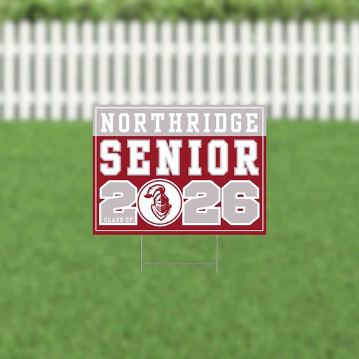 Northridge UT 2026 Senior Yard Sign | 1ct - Zurchers