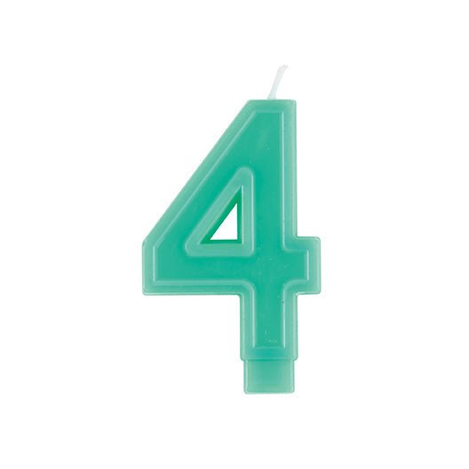 Number 4 Candle - Party Supplies