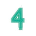 Number 4 Candle - Party Supplies