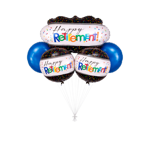 Officially Retired Balloon Bouquet | 5 pcs