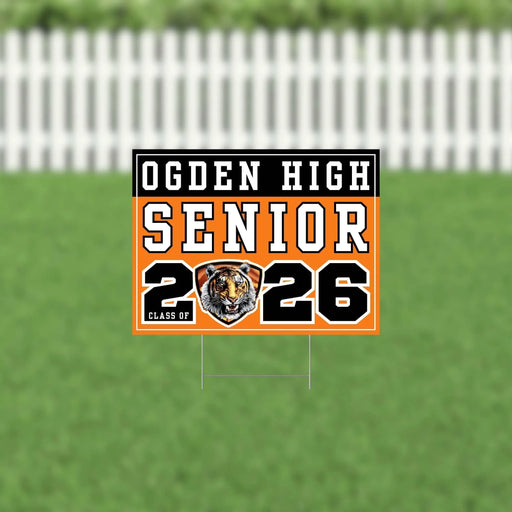 Ogden UT 2026 Senior Yard Sign | 1ct - Zurchers