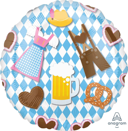 Oktoberfest 18" Satin Mylar | 1 ct - Zurchers
